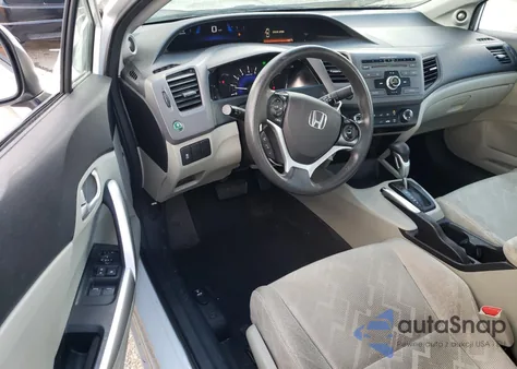 2012 Honda Civic Ex from USA, damaged, VIN 2HGFG3B85CH534834